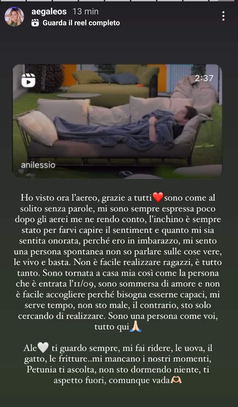 Grande Fratello Anita Oliveri Rompe Il Silenzio Sto Cercando Di