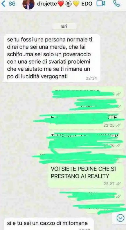 Grande Fratello Vip Edoardo Donnamaria Difende Antonella Fiordelisi