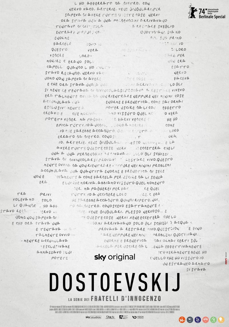 Dostoevskij Il Poster Ufficiale Della Serie Sky Dei Fratelli D Innocenzo