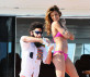 Il Dittatore a Cannes insieme a Elisabetta Canalis