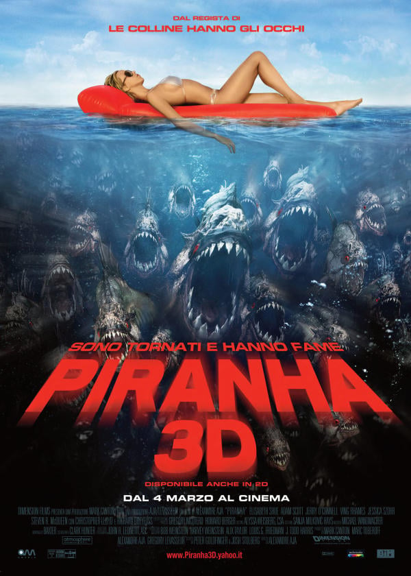 Piranha 3D visualizza locandina ingrandita VOTO DEL PUBBLICO
