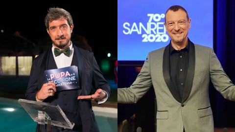 La Pupa e il Secchione e Viceversa sfida Sanremo 2020 con l'intervento censurato di Sgarbi, stasera su Italia 1