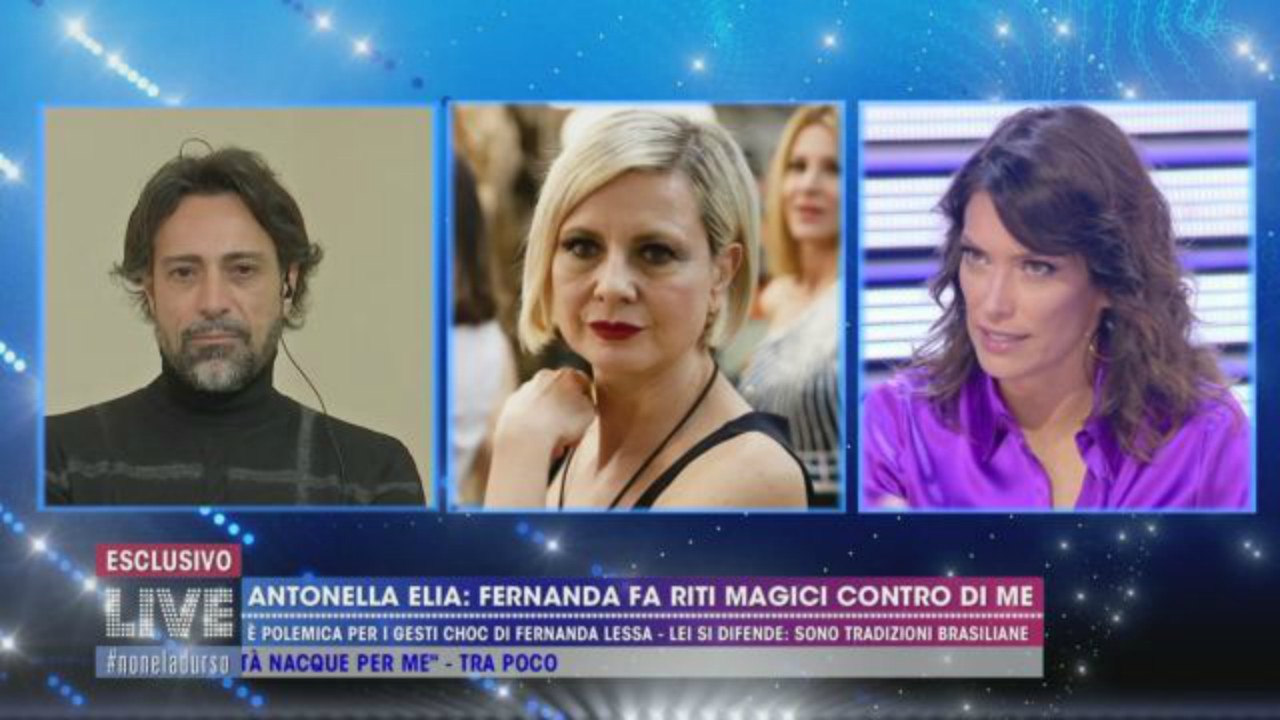 Live- Non è la d'Urso, Fernanda Lessa esorcizzava Antonella Elia al Grande Fratello Vip? Ecco la verità (video)