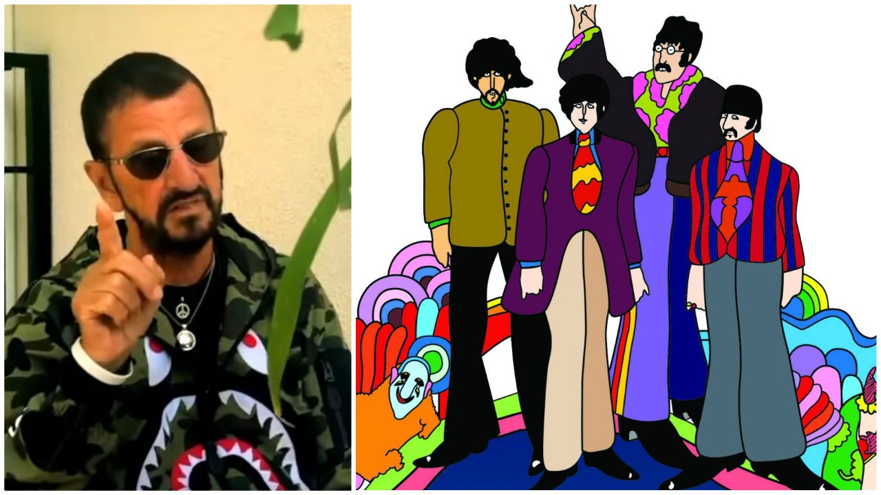 Yellow Submarine: Ringo Starr ci invita sabato a una visione streaming gratuita e singalong!