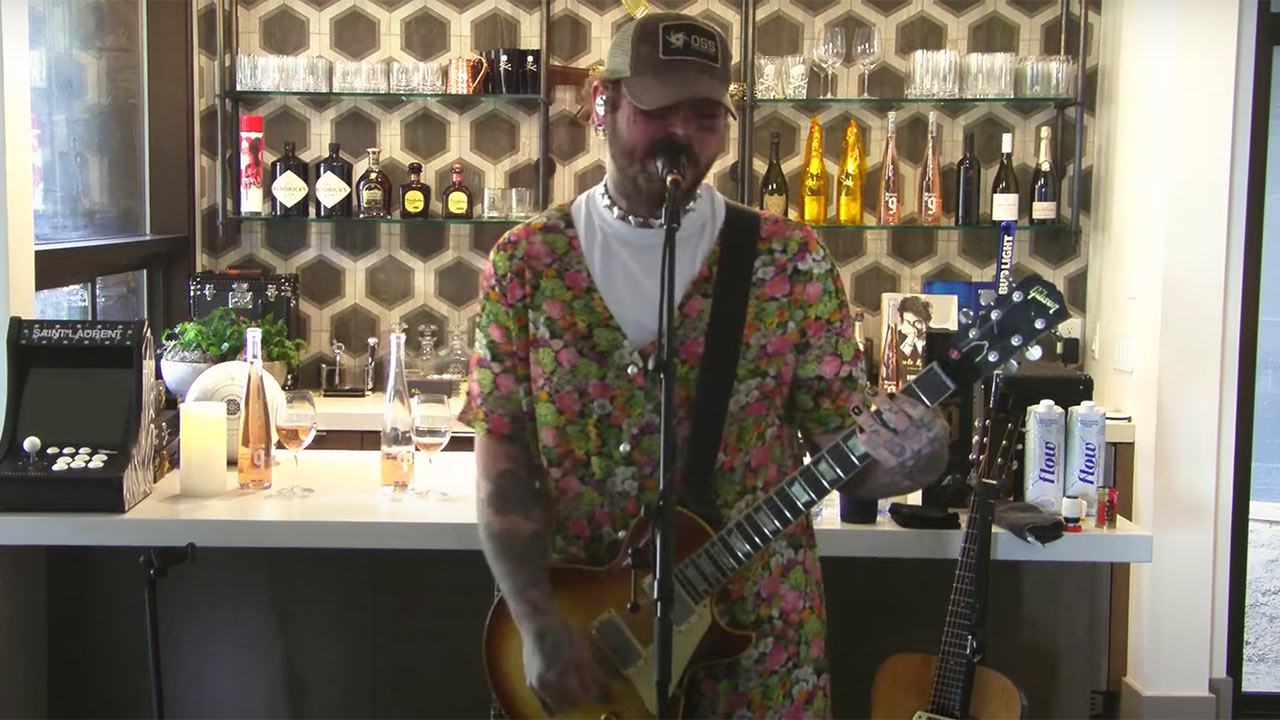Post Malone, in streaming il concerto tributo ai Nirvana