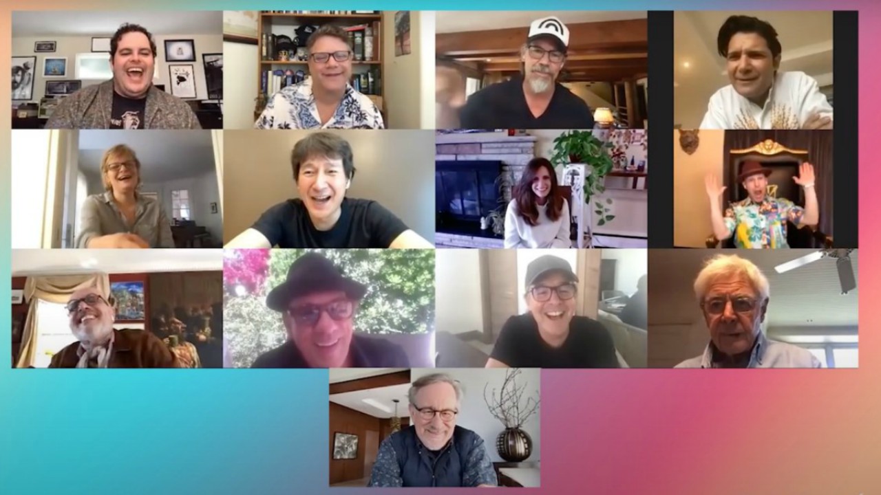 I Goonies 2: Spielberg dice che per ora il sequel non si farà durante una reunion virtuale del cast