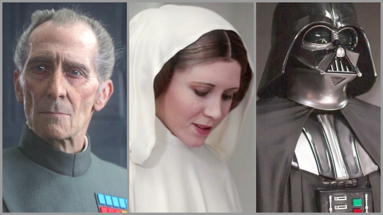 Rogue One - A Star Wars Story: curiosità, tecnica e trucchi dietro al ritorno di Darth Vader, Leia e Tarkin