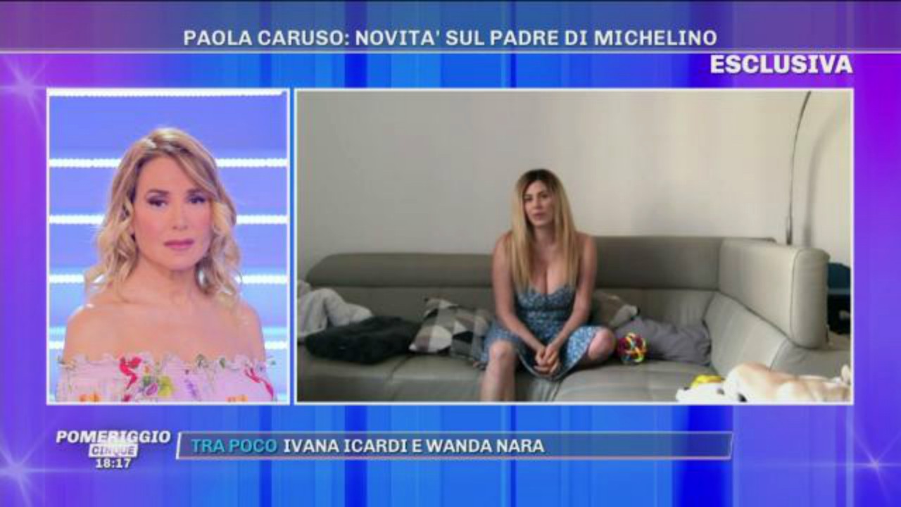 Pomeriggio 5, Paola Caruso si sfoga con Barbara d'Urso: "Mio figlio non merita questo"