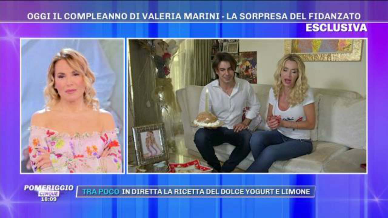 Pomeriggio 5, Valeria Marini racconta a Barbara d'Urso: "Ha avuto un trauma cranico"