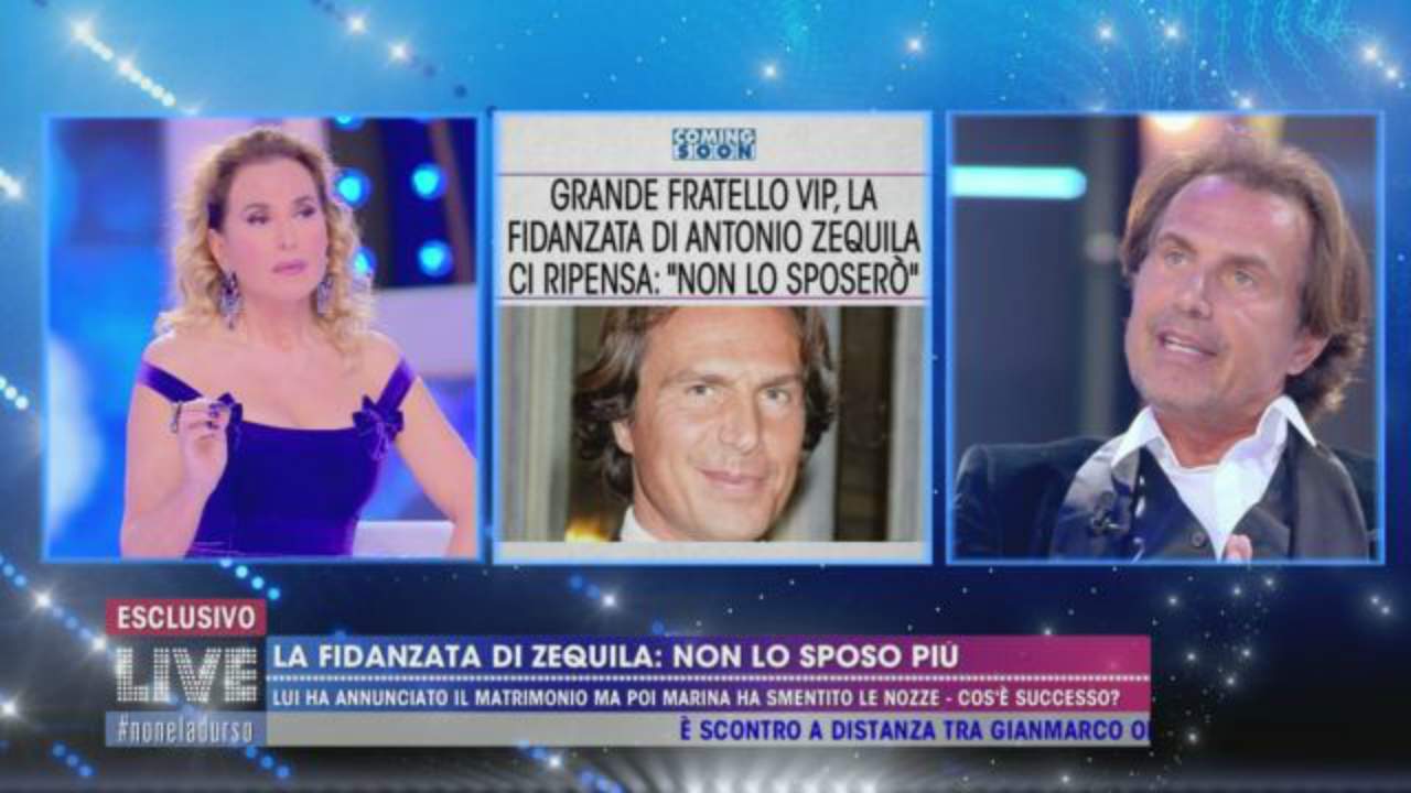 Grande Fratello Vip: Marina Fadda non vuole più sposare Antonio Zequila
