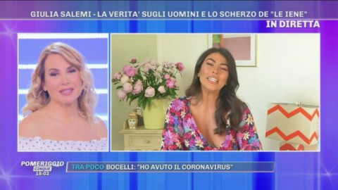 Pomeriggio 5, Giulia Salemi confessa a Barbara d'Urso: "Eravamo diventati intimi" (video)