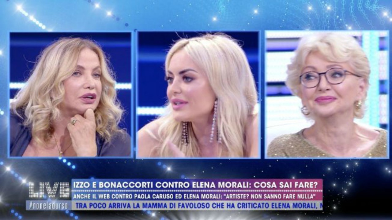 Live-Non è la d'Urso, nuovo scontro in diretta tra Elena Morali e Simona Izzo: "Aspetto gli avvocati", video