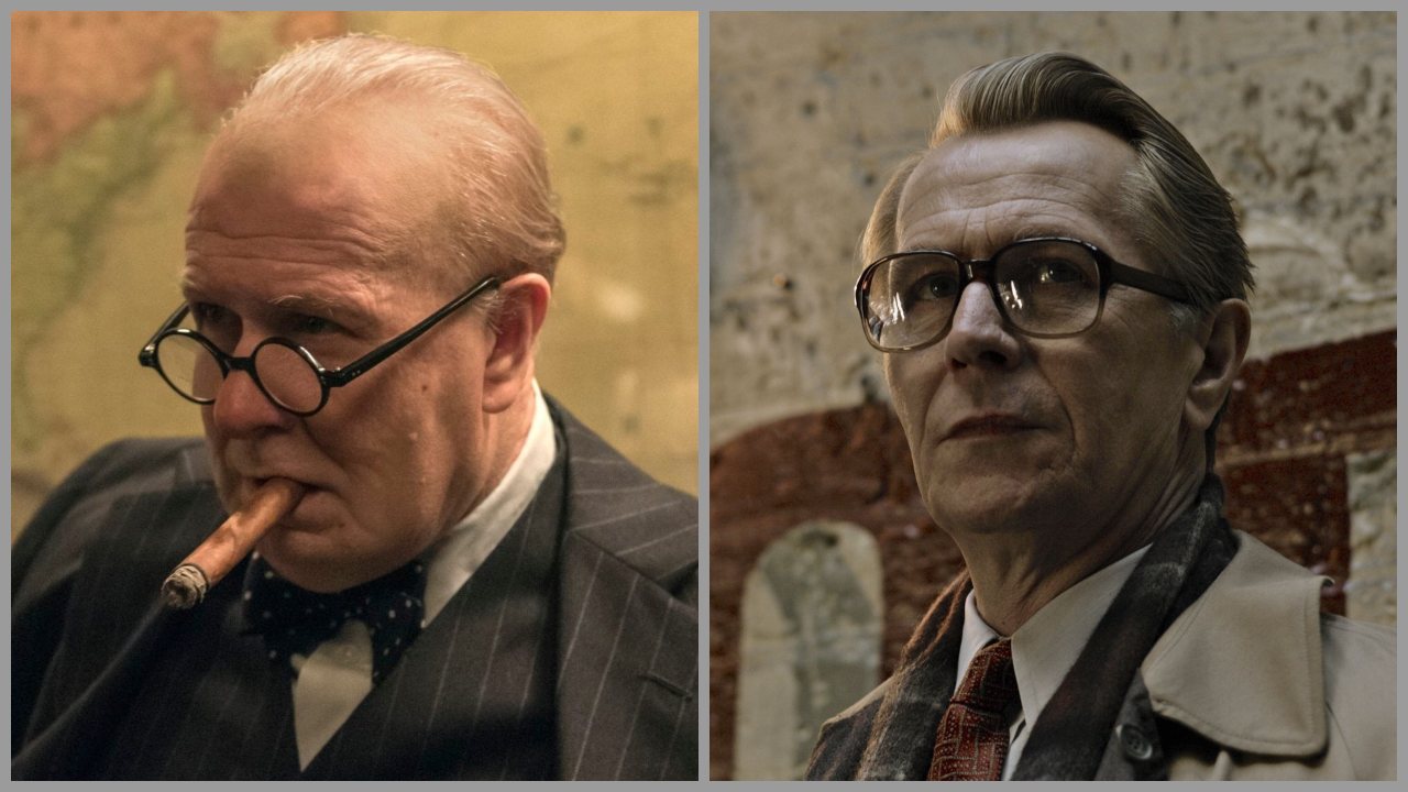 Gary Oldman e gli Oscar su Infinity: il grande attore in L'ora più buia e La talpa in streaming