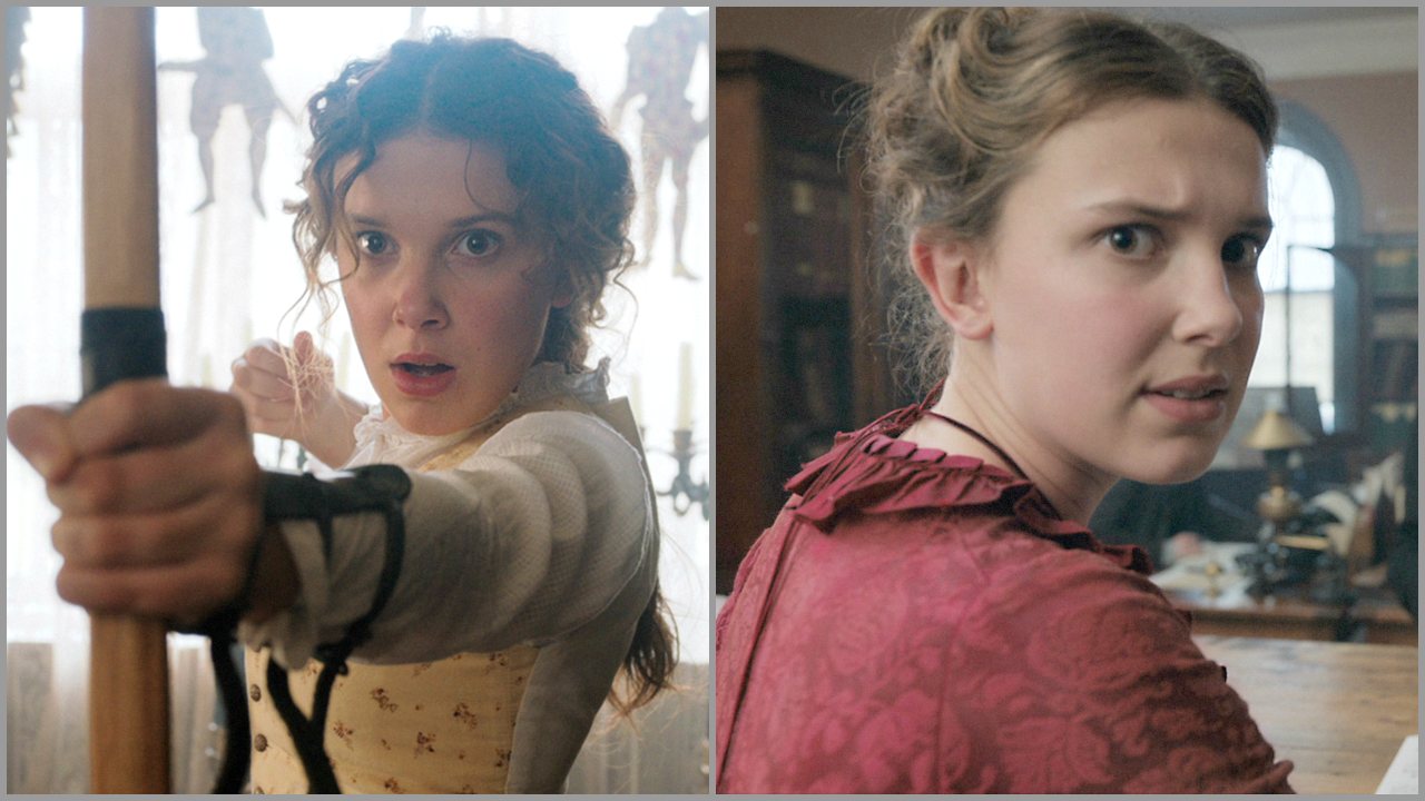 Enola Holmes con Millie Bobby Brown, le prime immagini del film Netflix