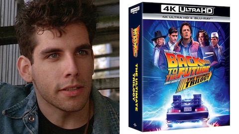 Ritorno al futuro: il provino di Ben Stiller tra i bonus dell'edizione in 4K della trilogia