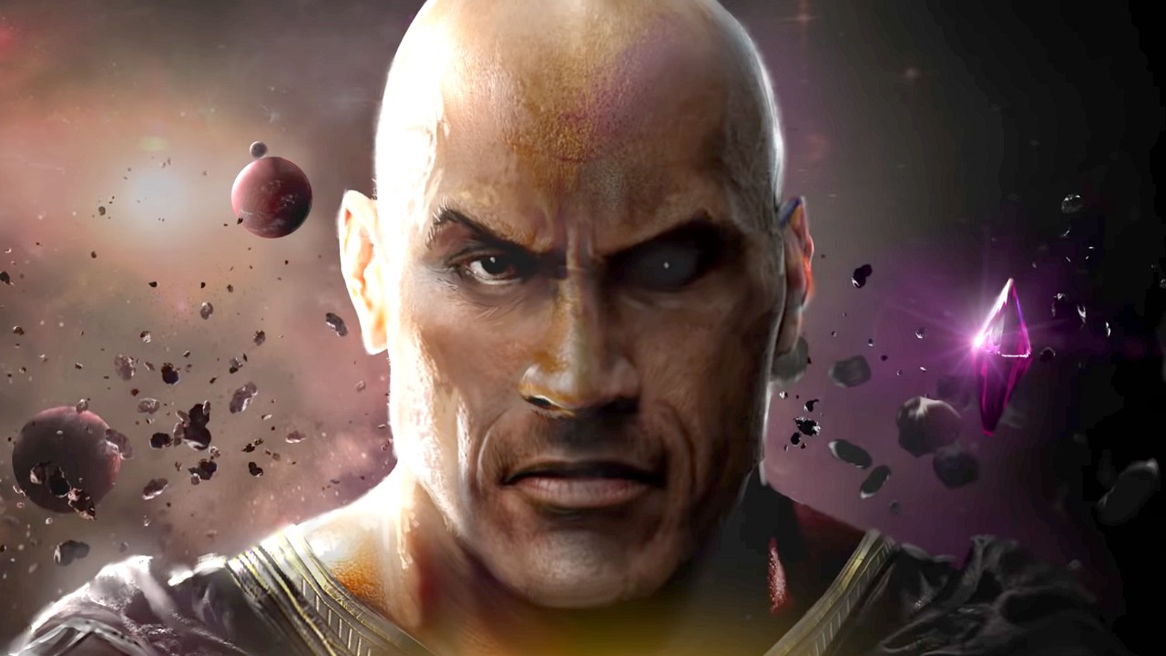 Black Adam con Dwayne Johnson, un teaser trailer in forma di motion comic