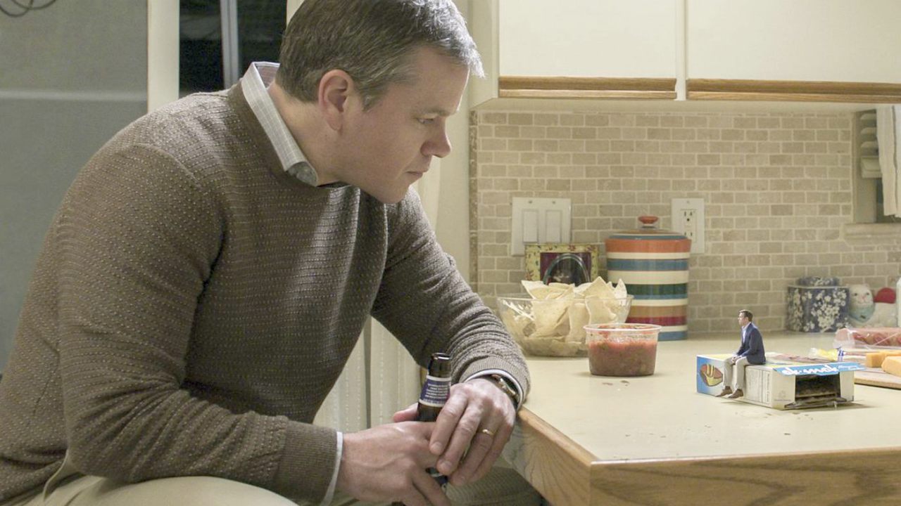 Matt Damon rimpicciolito in Downsizing, in streaming su Infinity