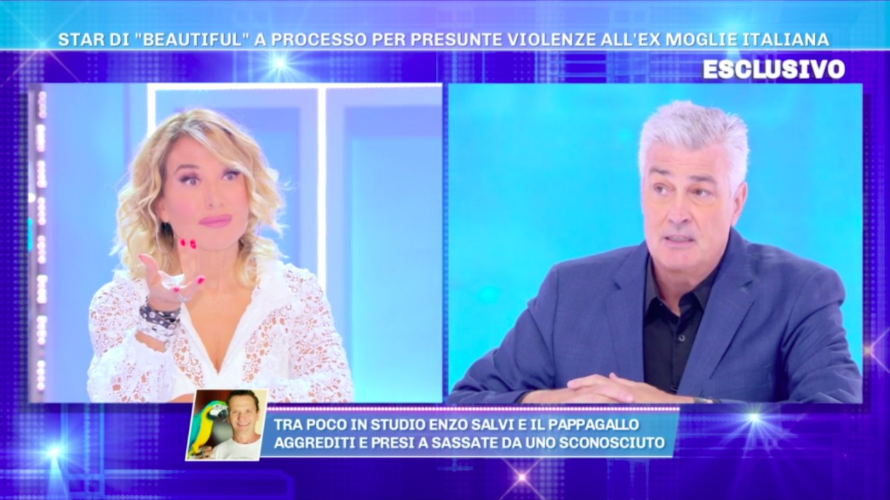 Clarke di Beautiful si difende a Domenica Live: "Sono Innocente" (VIDEO)