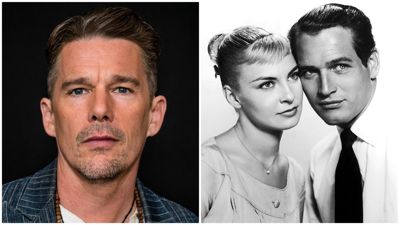 Ethan Hawke gira un documentario su Paul Newman e il suo grande amore Joanne Woodward