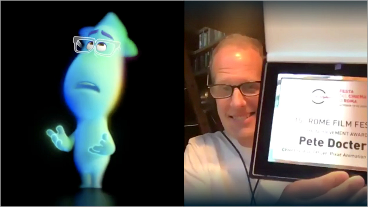 Soul, Pete Docter premio alla carriera alla Festa del Cinema di Roma: "Ho una crisi di mezza età?"