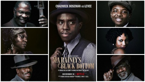 Ma Rainey's Black Bottom: il character poster di Chadwick Boseman e degli altri attori