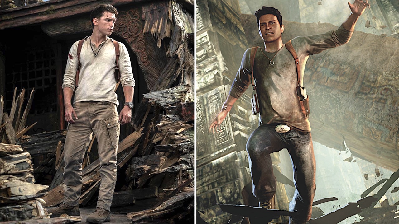 Uncharted: Tom Holland si mostra per la prima volta come Nathan Drake