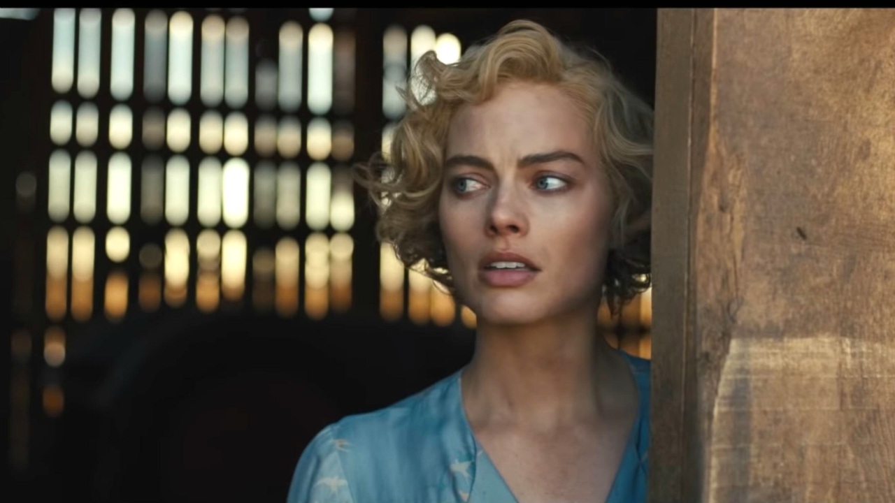 Margot Robbie rapinatrice in fuga nel trailer del film in costume Dreamland
