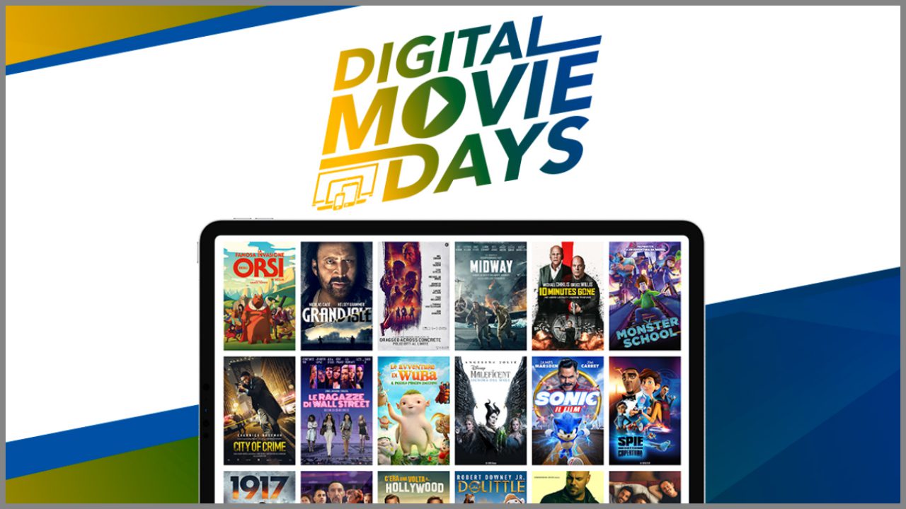 Digital Movie Days, sconti del 50% su film in streaming nella terza edizione, dal 23 ottobre al 2 novembre