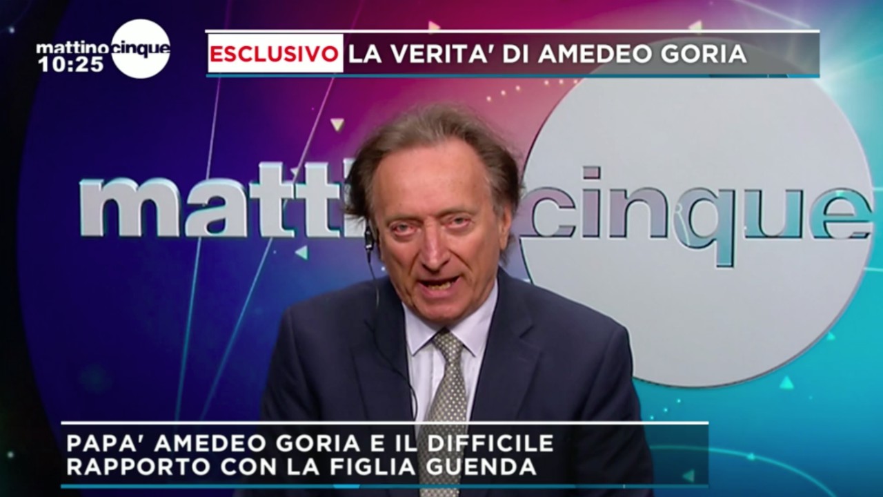 Grande Fratello Vip, Amedeo Goria ritratta tutto sul Bipolarismo di Guenda Goria a Mattino 5 (VIDEO)