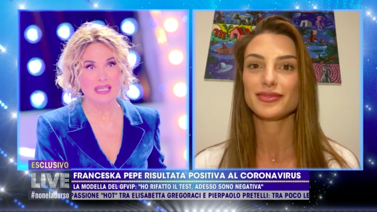 Live-Non è la d'Urso, Franceska Pepe scettica sul bacio tra Dayane Mello e Rosalinda Cannavò al Grande Fratello Vip