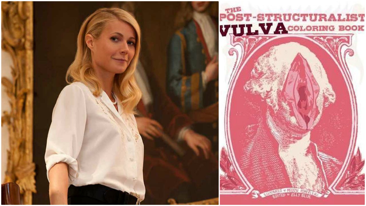 Gwyneth Paltrow consiglia il Vulva Book da colorare tra i regali di Natale