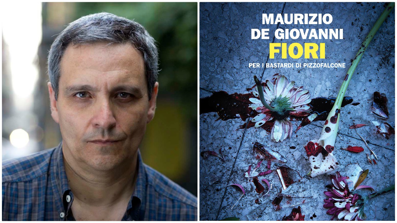 Fiori: Maurizio De Giovanni presenta il nuovo libro della serie dei Bastardi di Pizzofalcone