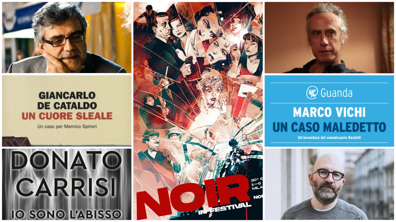 Il Noir in Festival incontra online Donato Carrisi, Giancarlo De Cataldo e Marco Vichi