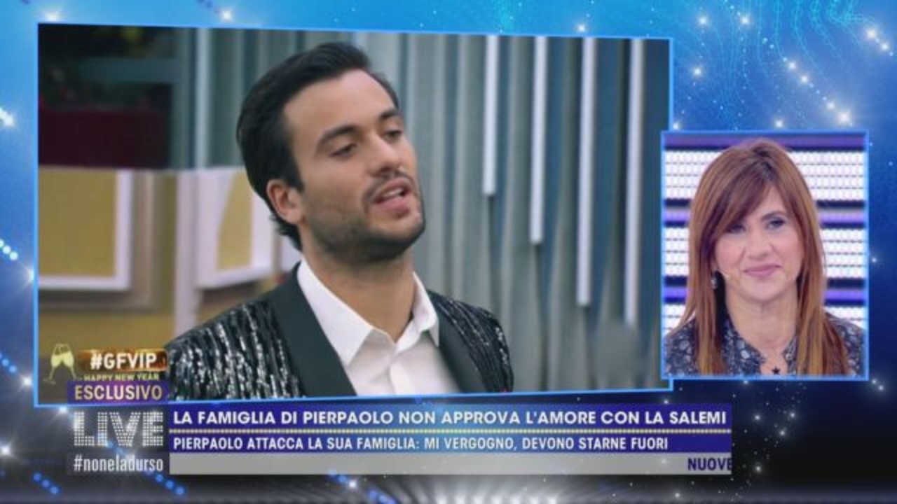 Live-Non è la d'Urso: la mamma di Pierpaolo Pretelli vuota il sacco sulla storia nata al Gf Vip tra il figlio e Giulia Salemi
