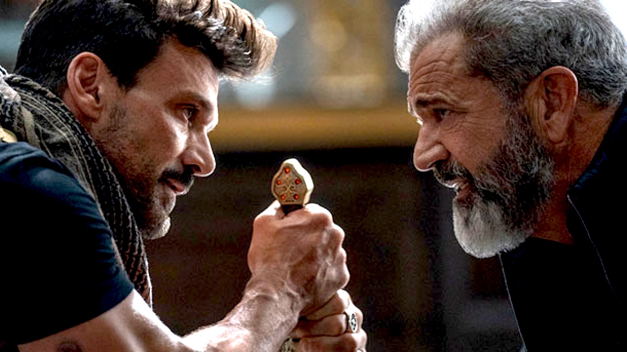 Il trailer di Boss Level in cui Frank Grillo muore infinite volte per arrivare a Mel Gibson