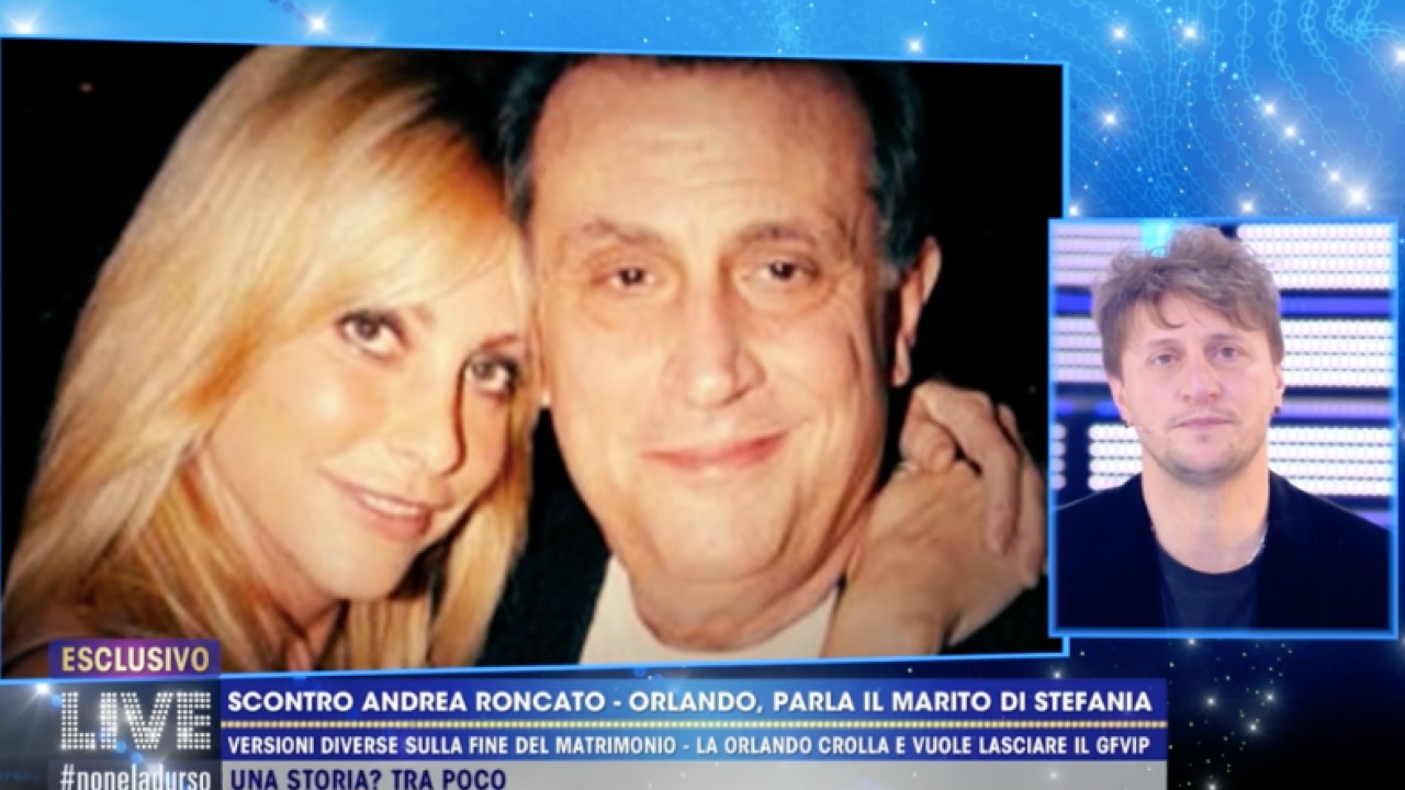 Grande Fratello Vip, Stefania Orlando al limite? La confessione del marito Simone Gianlorenzi a Live-Non è la d'Urso
