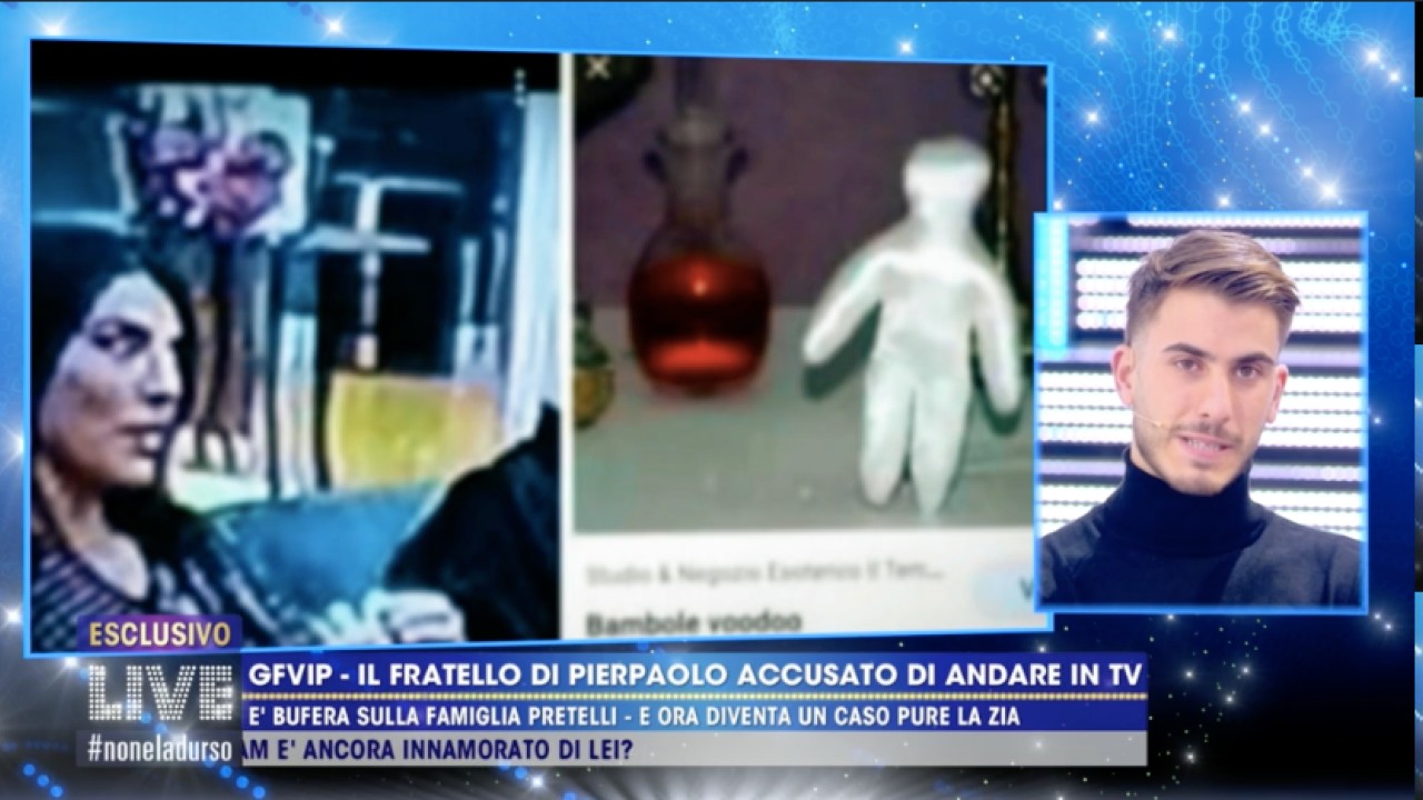 Grande Fratello Vip, Giulio Pretelli a Live-Non è la d'Urso: la verità sulle accuse di Stregoneria a Giulia Salemi