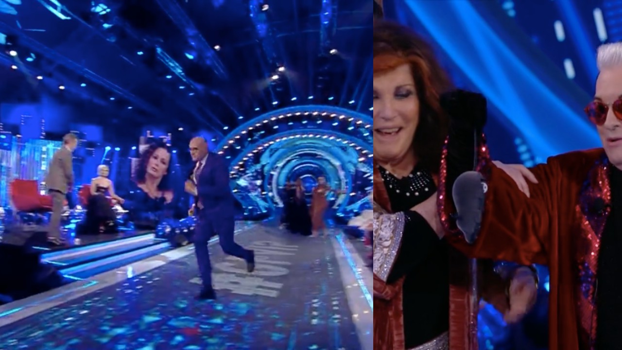 Grande Fratello Vip, Alfonso Signorini fugge dallo studio poi sbotta: "Vaffa***lo" (VIDEO)