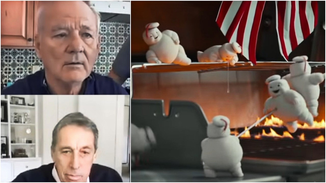 Ghostbusters Legacy: la reazione di Bill Murray ai mini Puft vi rallegrerà la giornata
