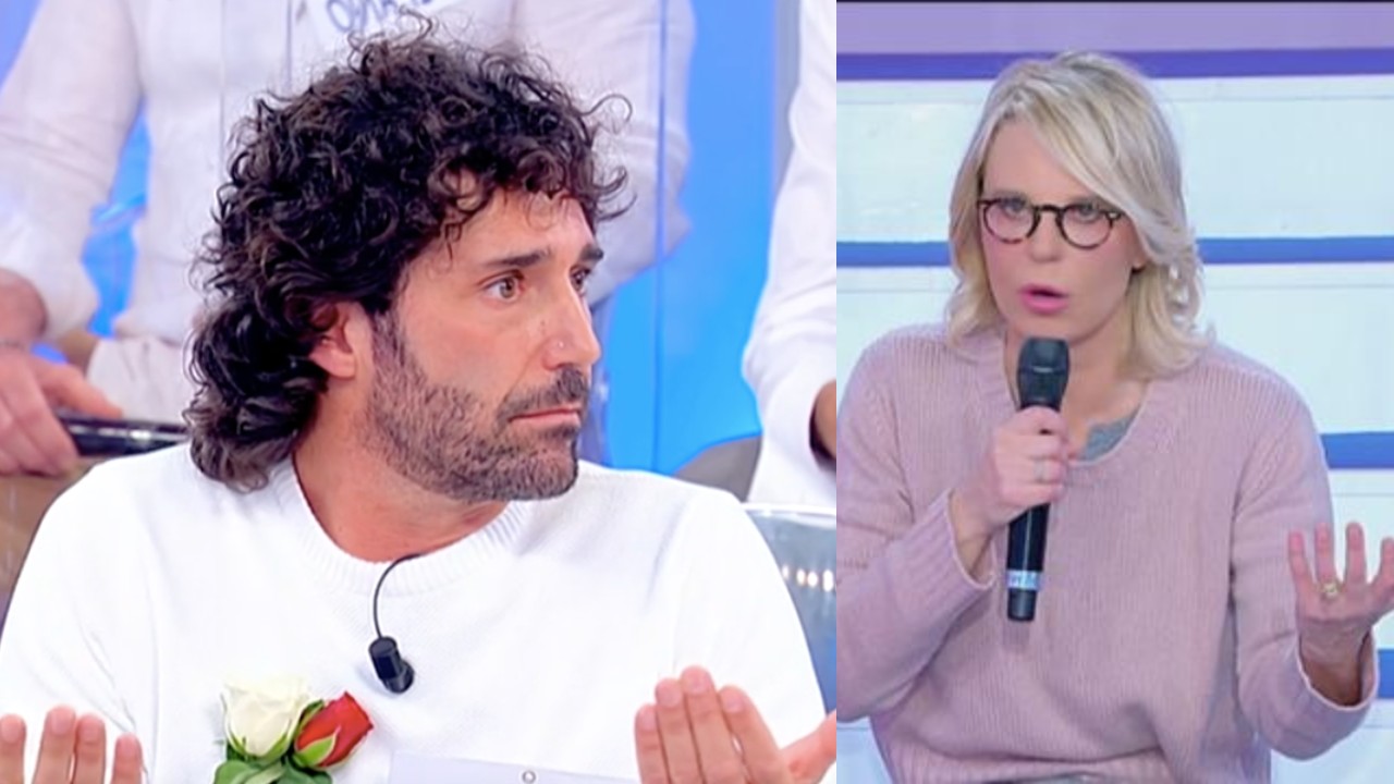 Uomini e Donne, Maria De Filippi perde le staffe con Luca Cenerelli: "Balle clamorose"