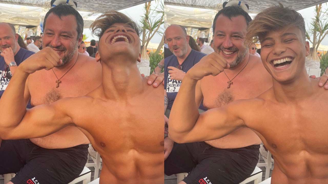 Grande Fratello Vip, Denis Dosio: selfie con Matteo Salvini, perde migliaia di follower