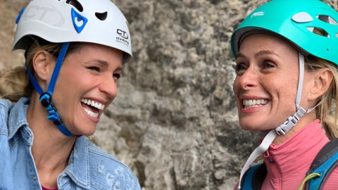 Michelle Hunziker e Serena Autieri celebrano l'amicizia: Vacanze in montagna - Vimarsana News