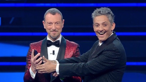 Sanremo 2022: Amadeus conferma che Fiorello sarà ancora al suo fianco