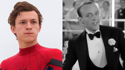 Tom Holland da Spider-Man a Fred Astaire