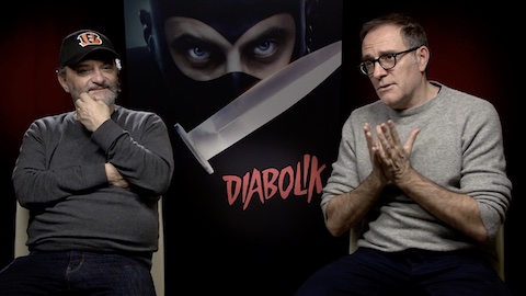 Diabolik: video intervista con Valerio Mastandrea e il regista Marco Manetti