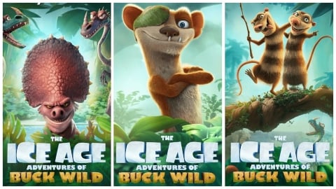L'Era Glaciale - Le avventure di Buck: i simpaticissimi character poster del film