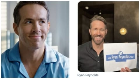 Ryan Reynolds avrà una strada con il suo nome a Ottawa: la Ryan Reynolds Way