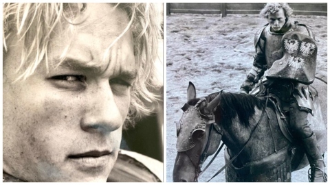 Heath Ledger: ecco tre bellissime foto inedite dal set de Il destino di un cavaliere
