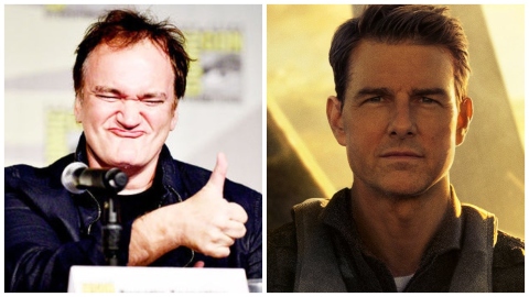 Quentin Tarantino ha adorato Top Gun: Maverick: "L'amore per Tony Scott è in ogni fotogramma"