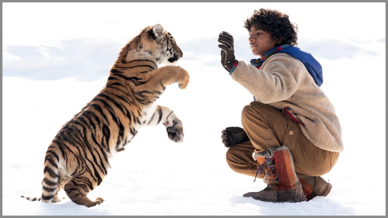 Il ragazzo e la tigre, Brando Quilici e Claudia Gerini: 